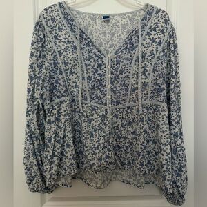 Old Navy Floral Blouse